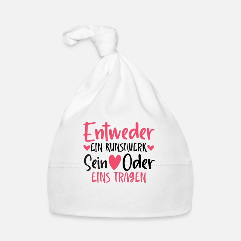 Entweder ein Kunstwerk Sein Nageldesignerin Baby Bio-Mütze