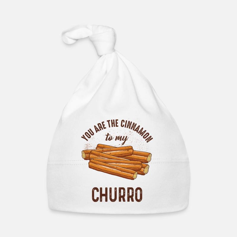 Tu es la cannelle de mon churro Bonnet bio Bébé