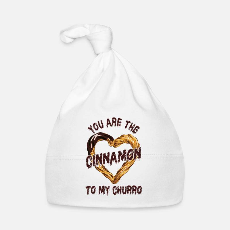 Tu es la cannelle de mon churro Bonnet bio Bébé