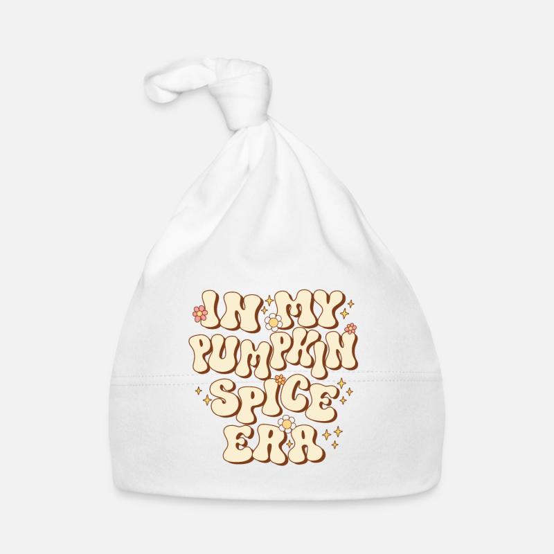 Groovy In My Pumpkin Spice Era Organic Baby Cap