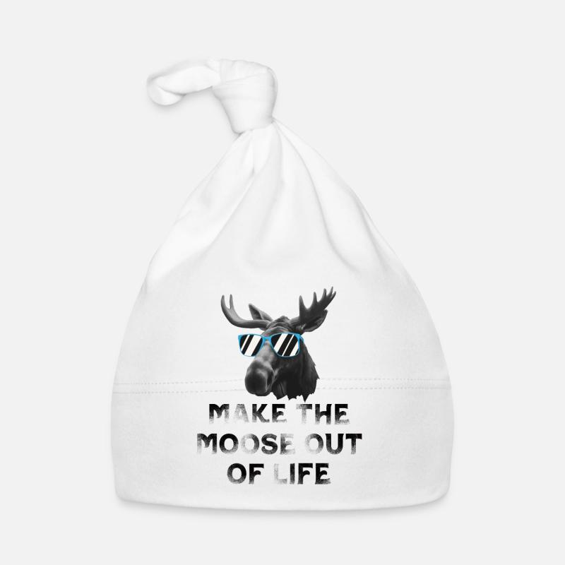 Turning Life into a Moose Cool Moose Organic Baby Cap