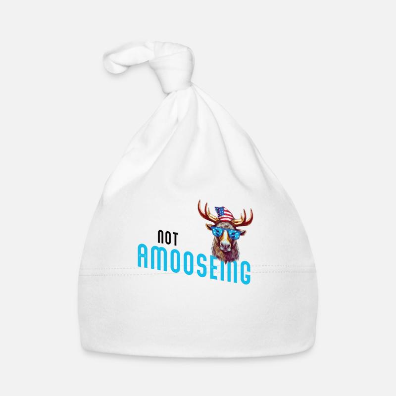 Non Amooseing Cool Moose Organic Baby Cap