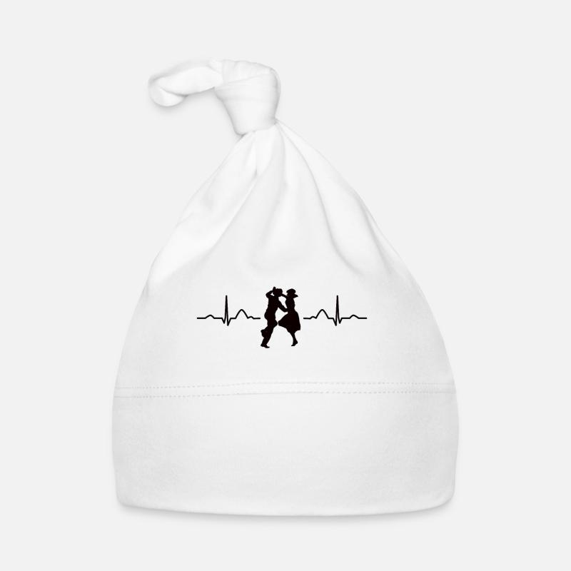 Dancing Heartbeat Swing 60s Boogie Woogie Organic Baby Cap