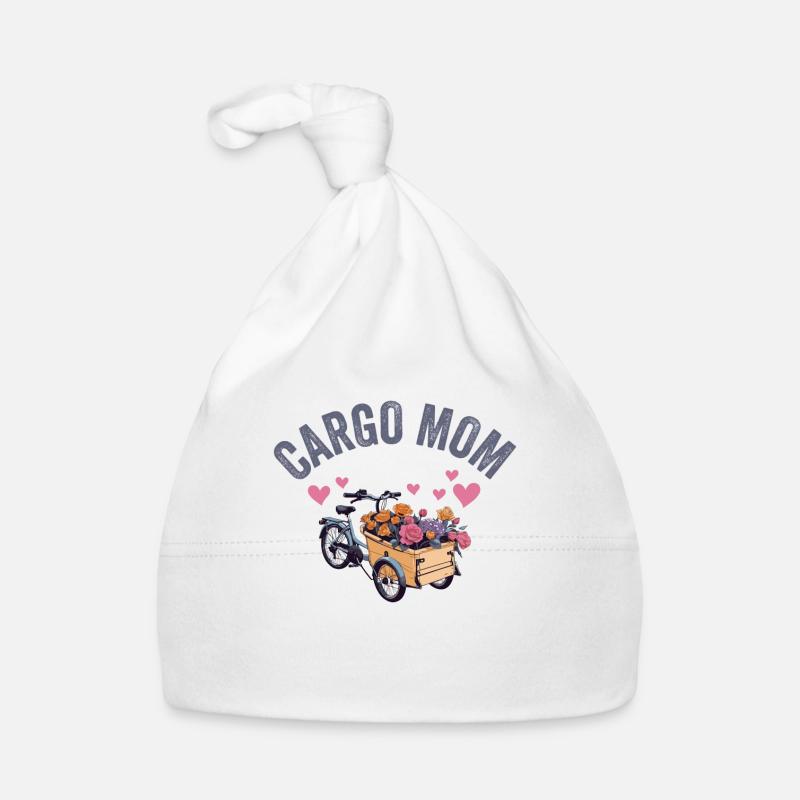 Cargo Mom Vélo Cargo Vélo Cargo Bonnet bio Bébé