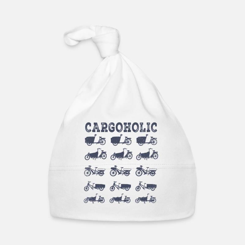 Cargoholic Vélo Cargo Cargobike Bonnet bio Bébé