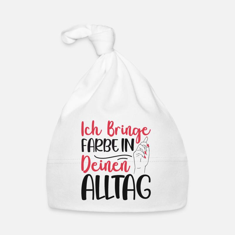 I Bring Paint Painter Dad Varnisher Organic Baby Cap