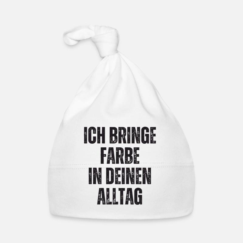 Ich Bringe Farbe Maler Papa Lackierer Baby Bio-Mütze