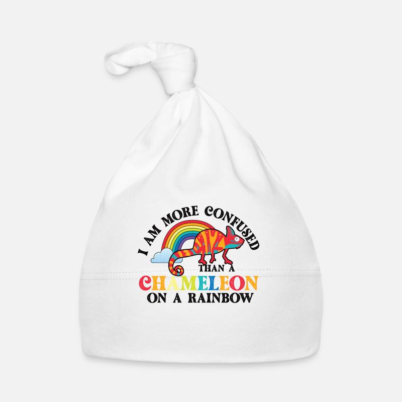 Je suis plus confus qu’un caméléon Bonnet bio Bébé