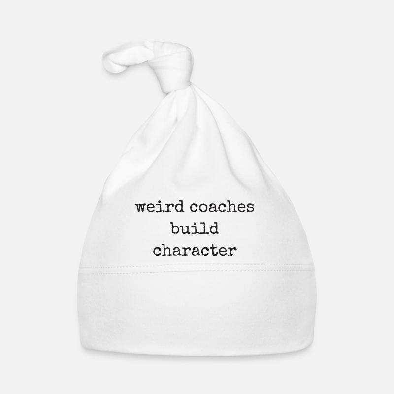 Weird Coaches Make Up Character Coach Organic Baby Cap