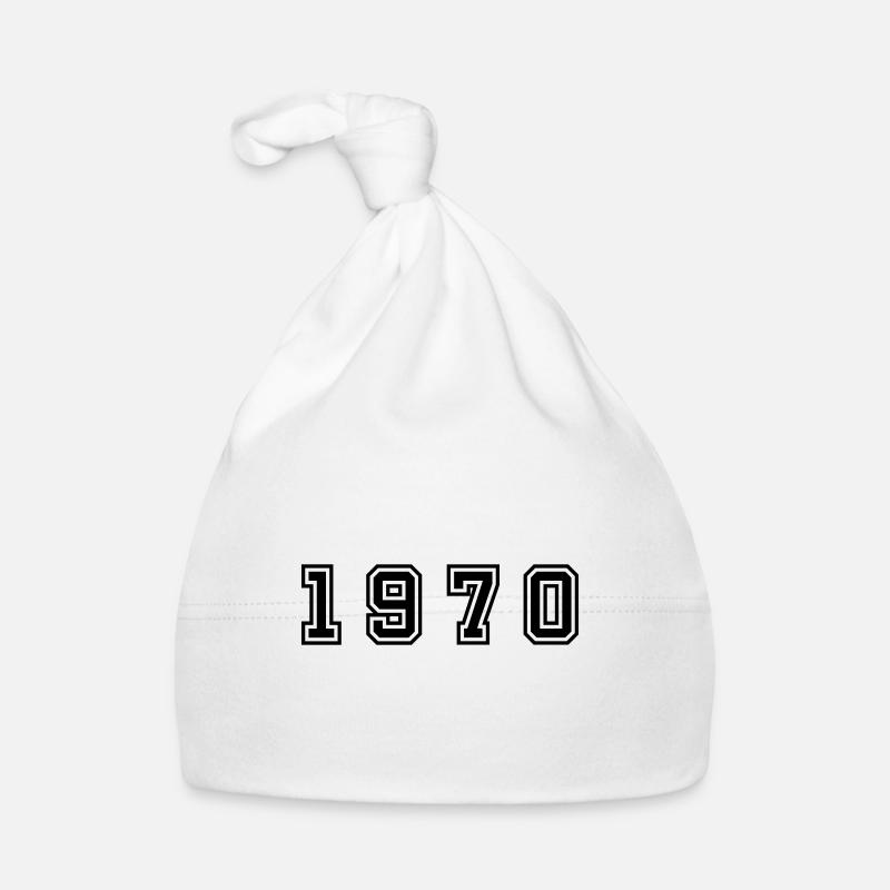 Numéro de l’année 1970 Bonnet bio Bébé