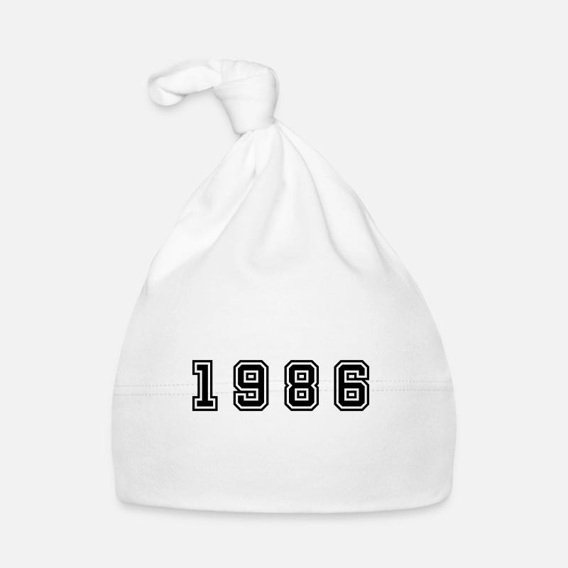 Numéro de l’année 1986 Bonnet bio Bébé