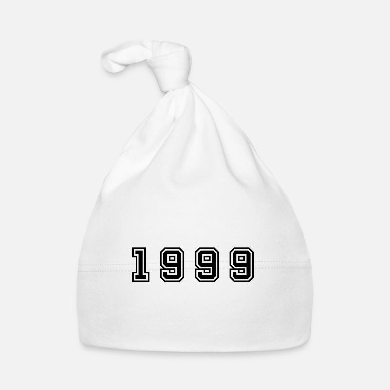 1999 Year Number Organic Baby Cap