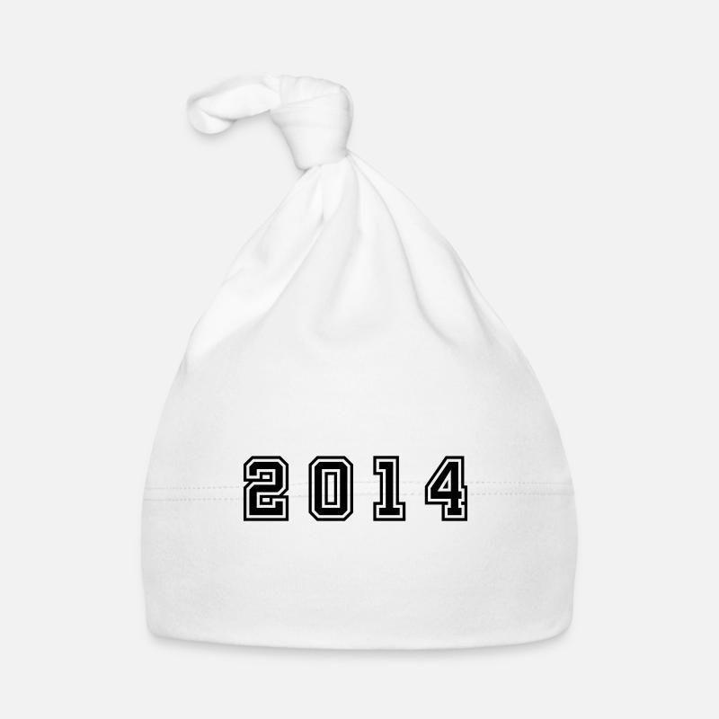 2014 Year Number Organic Baby Cap