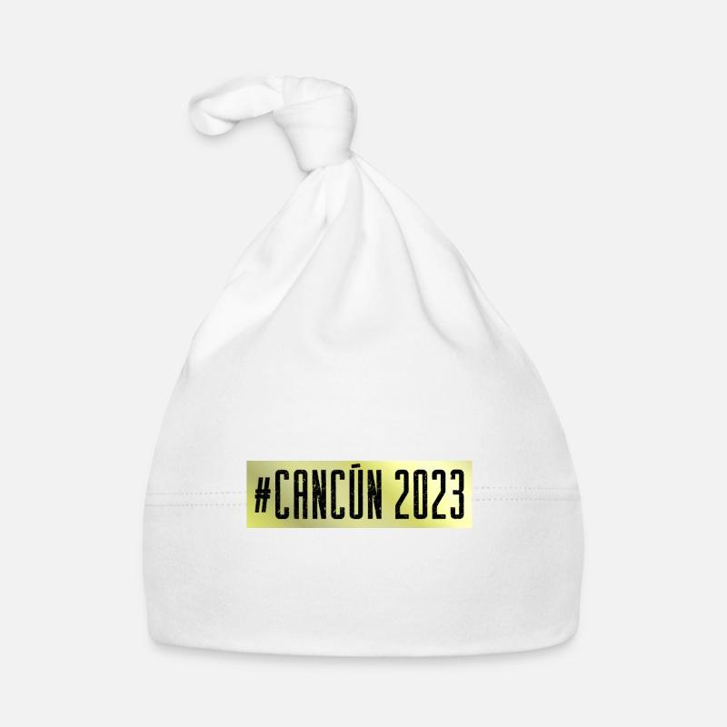 Cancun 2023 Baby Bio-Mütze