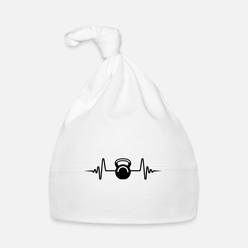Dumbbell weight pulse Organic Baby Cap