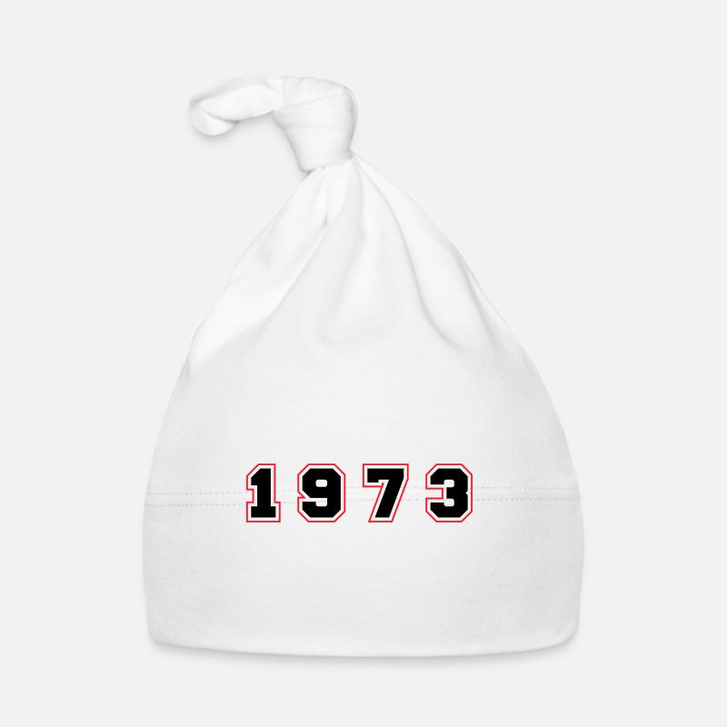Numéro de l’année 1973 Bonnet bio Bébé