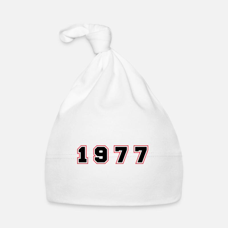 Numéro de l’année 1977 Bonnet bio Bébé