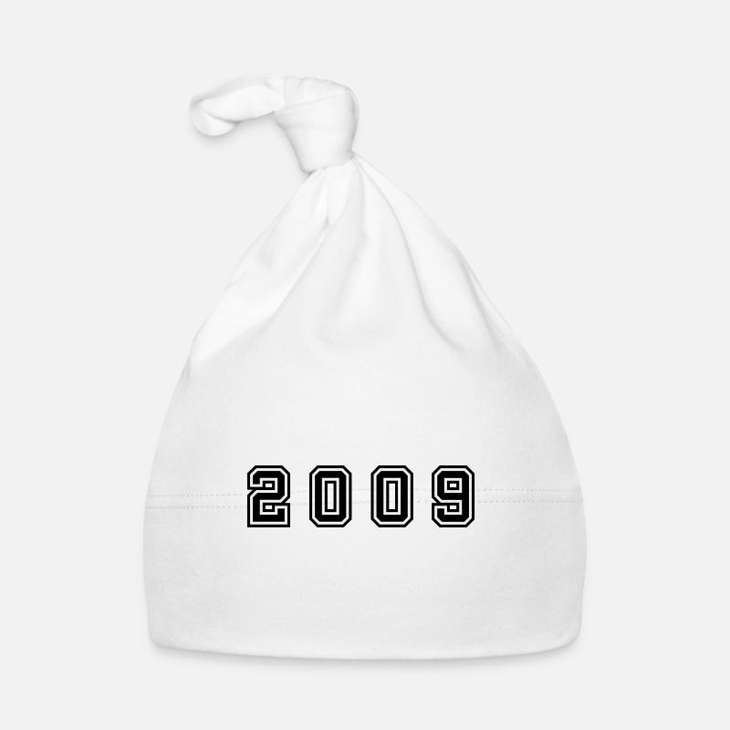 2009 Year Number Organic Baby Cap