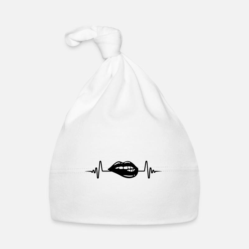 Lip Pulse Icon Organic Baby Cap