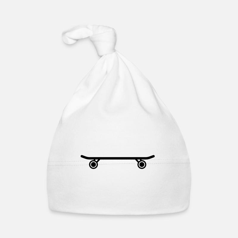 Symbole du skateboard Bonnet bio Bébé