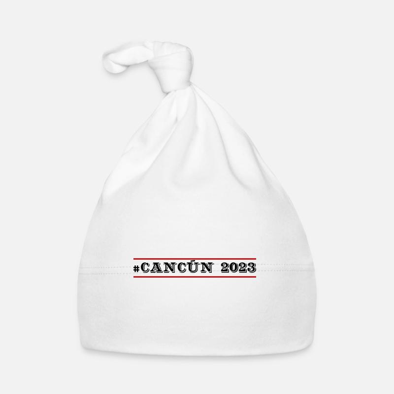 Cancun 2023 Baby Bio-Mütze