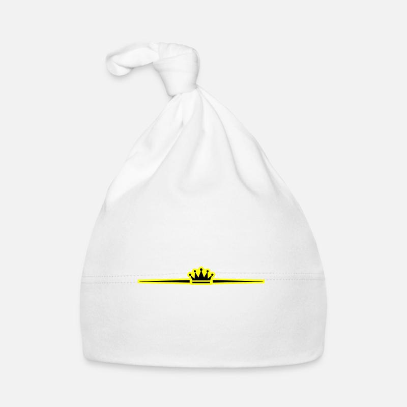 Symbole de la couronne Bonnet bio Bébé