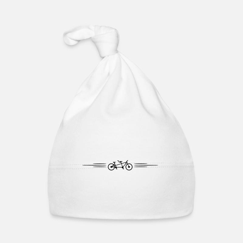 Ligne tandem de vélo Bonnet bio Bébé