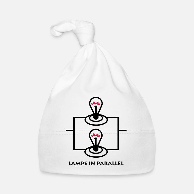 Lampen parallel Baby Bio-Mütze