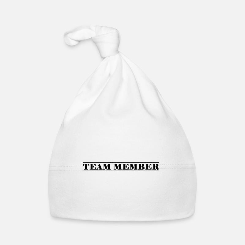 Team Members Organic Baby Cap