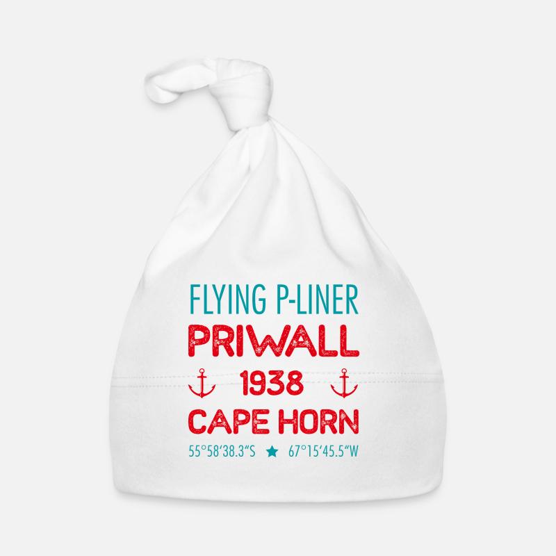 PRIWALL - Bonnet bio Bébé - blanc