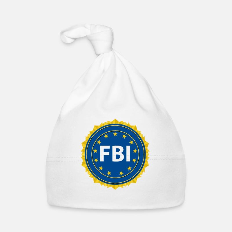 FBI-Siegel Baby Bio-Mütze