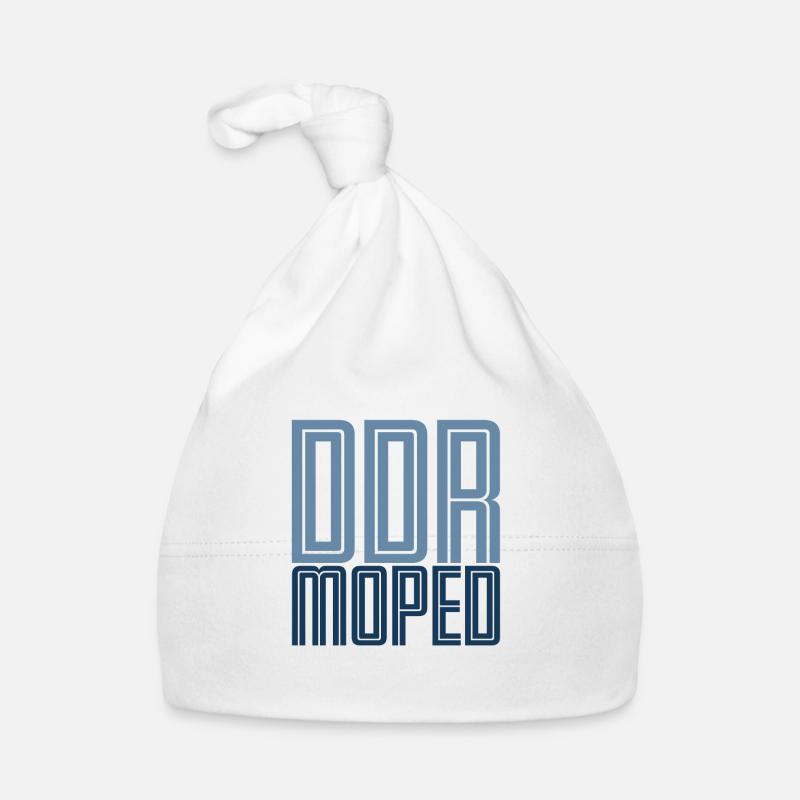 GDR moped Organic Baby Cap
