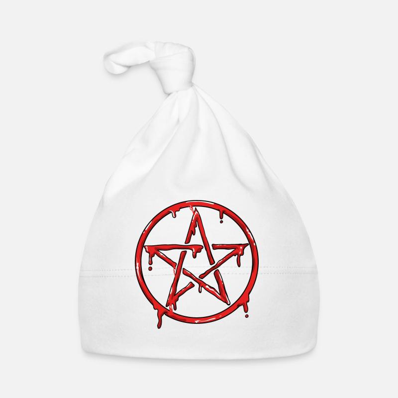 Pentagramm Baby Bio-Mütze