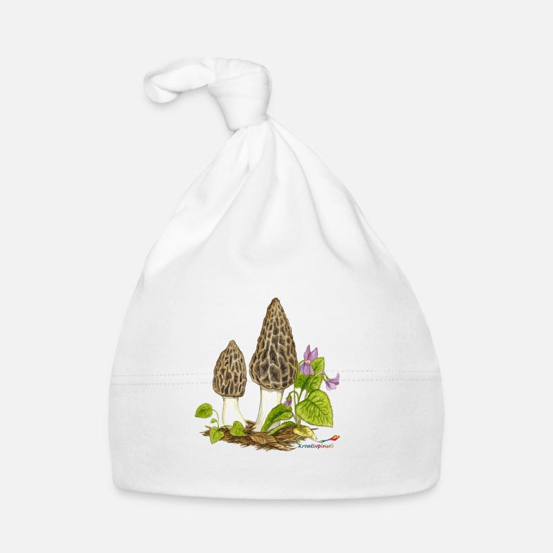 Morille pointue Bonnet bio Bébé