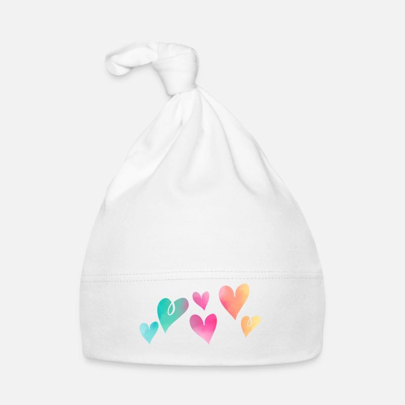 Coeurs Bonnet bio Bébé