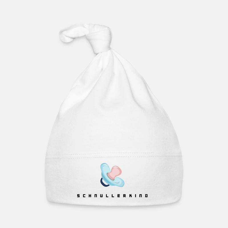Schnullerkind (Jungen) Baby Bio-Mütze