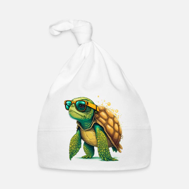 Tortue ancienne Bonnet bio Bébé