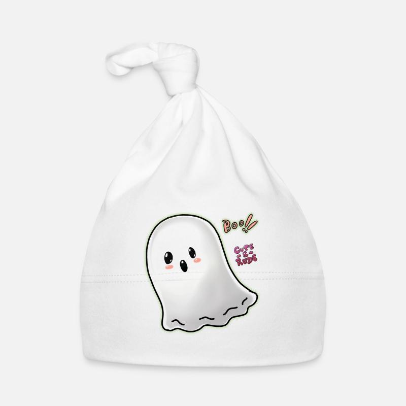 Boo Fantom - Mignon et grossier Bonnet bio Bébé