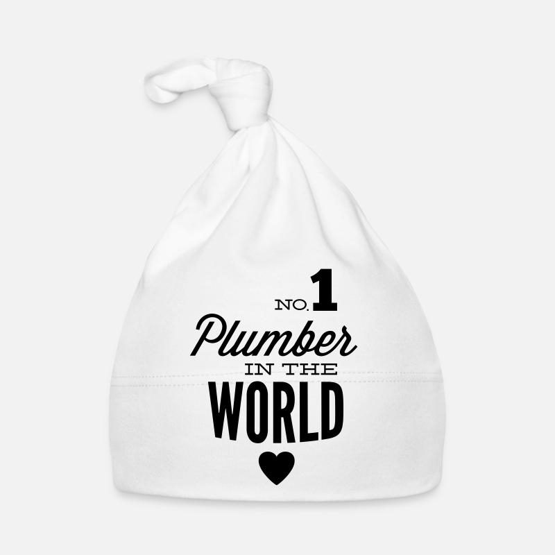 Bester Klempner der Welt Baby Bio-Mütze