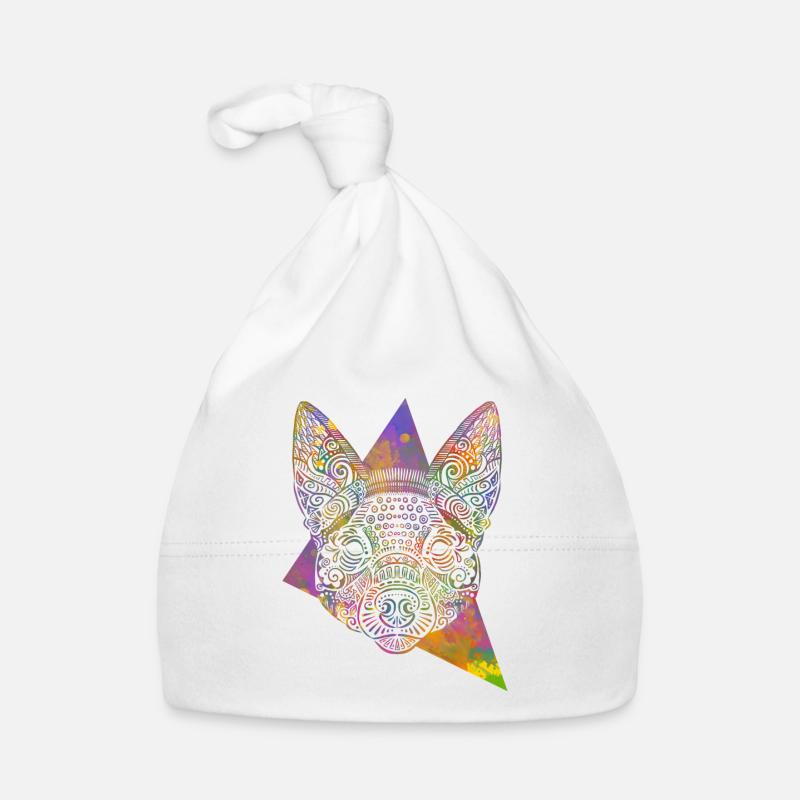 Kelpie Maori - Bonnet bio Bébé - blanc