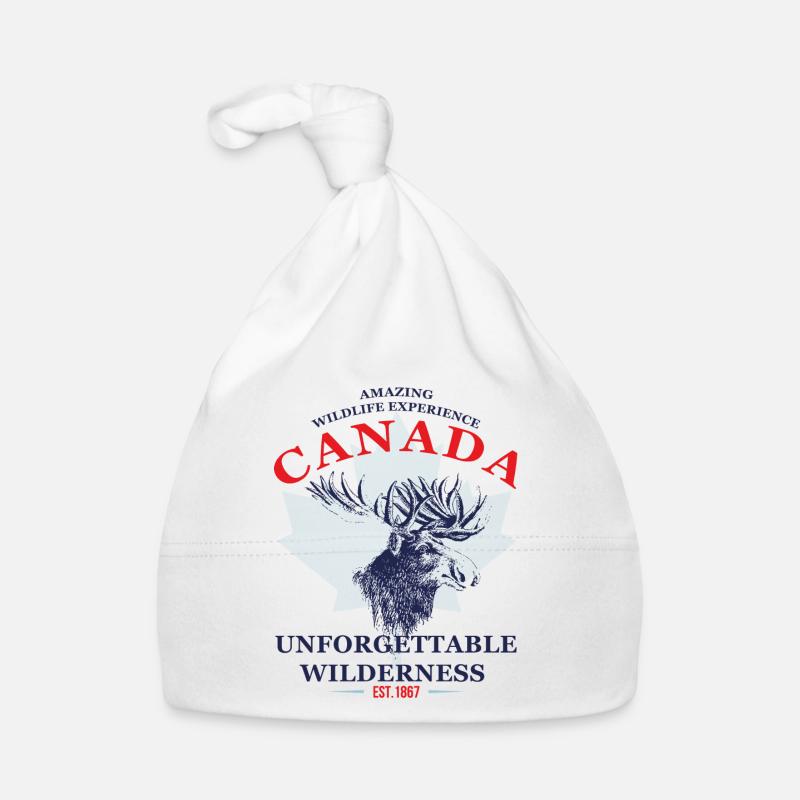 CANADA - MOOSE Baby Bio-Mütze