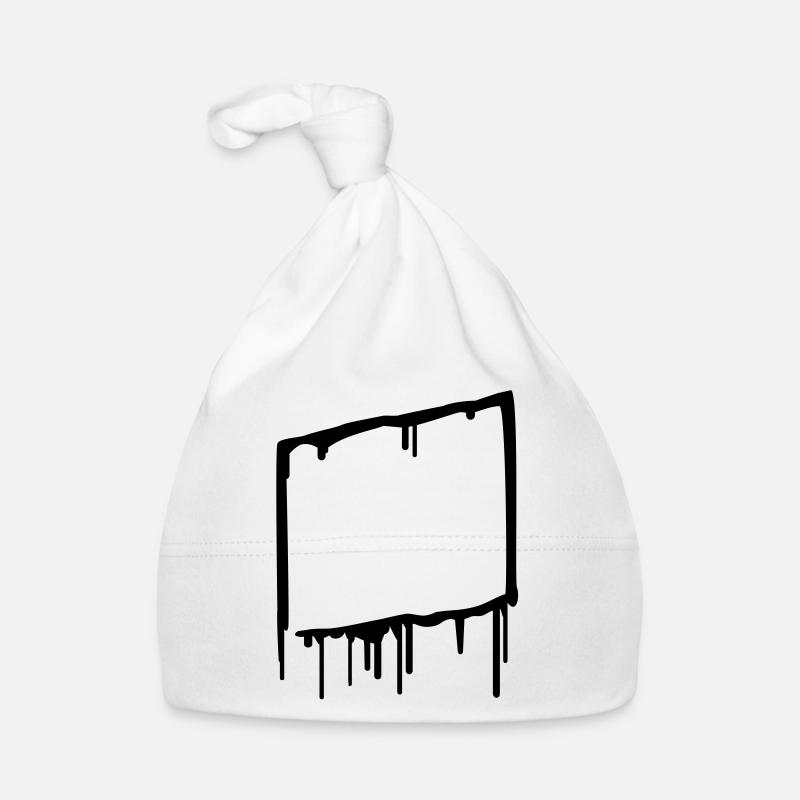 graffiti_frame Organic Baby Cap