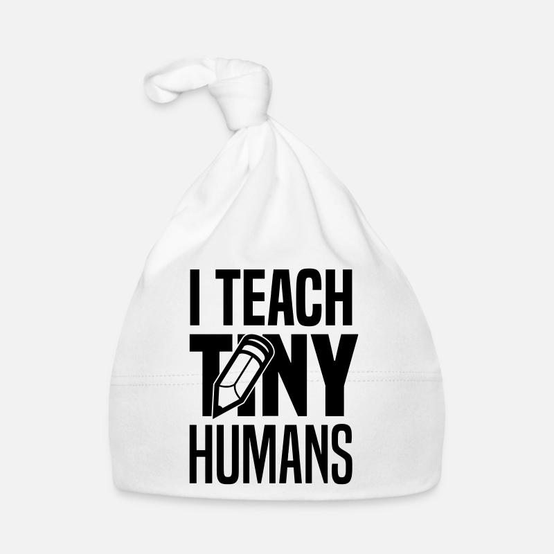 I teach tiny humans Baby Bio-Mütze