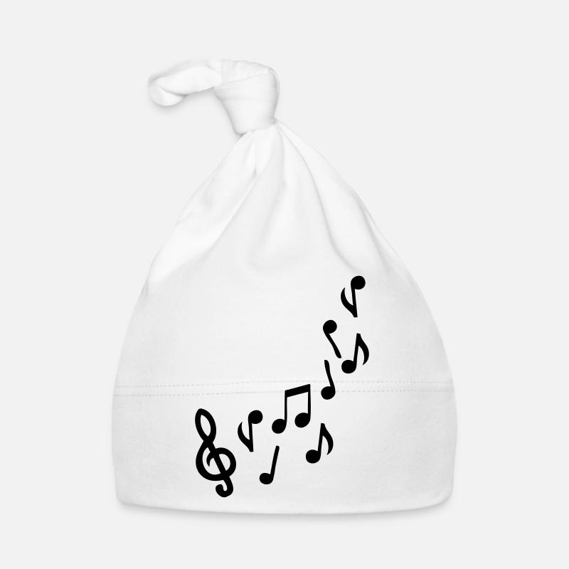 musiknote Baby Bio-Mütze