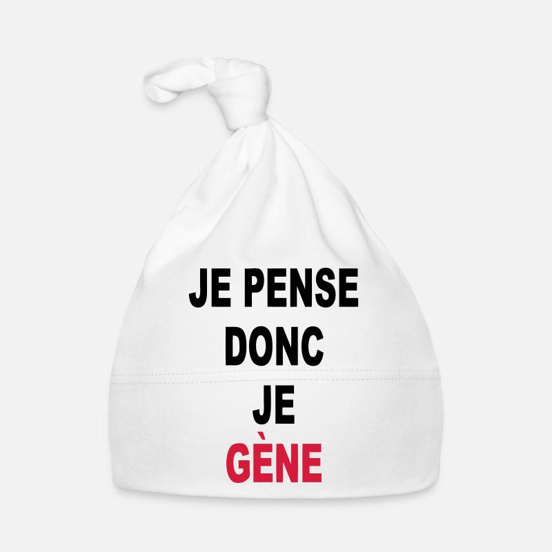 Penso dunque GENE Cappellino ecologico per neonato