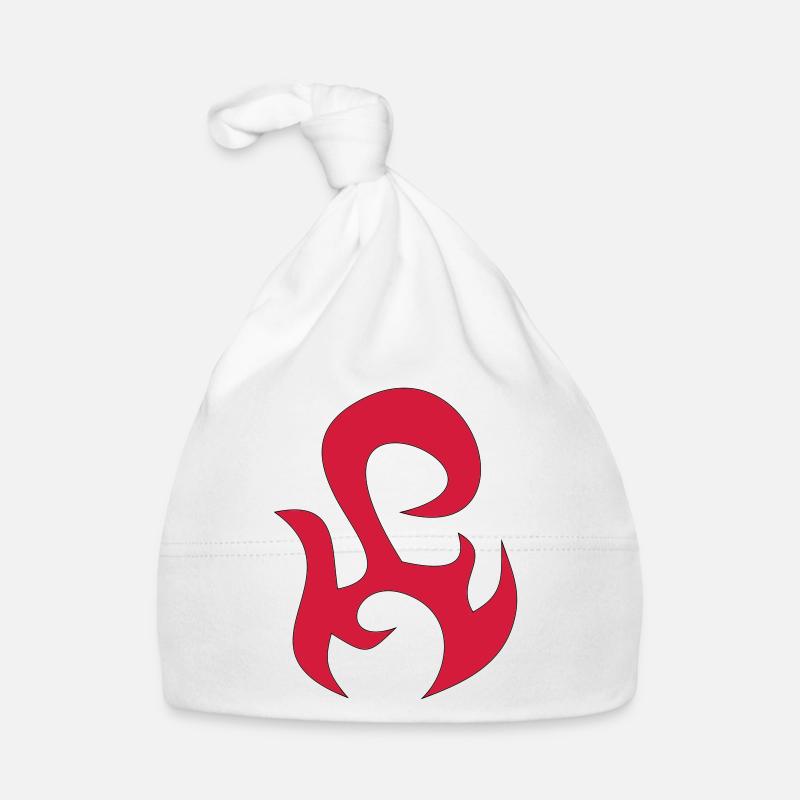 tribal - Bonnet bio Bébé - blanc