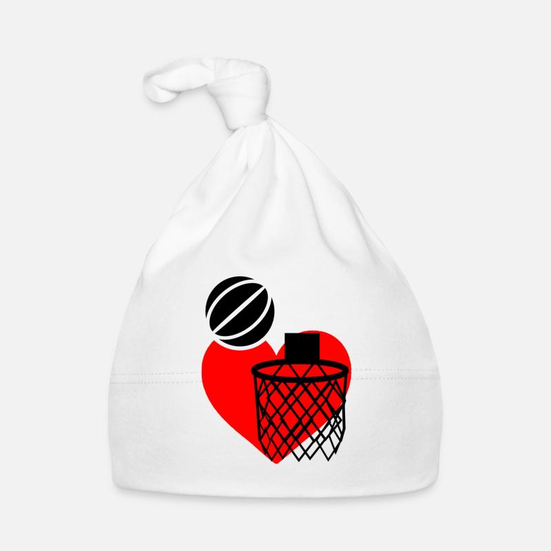 Basketball liebe Baby Bio-Mütze