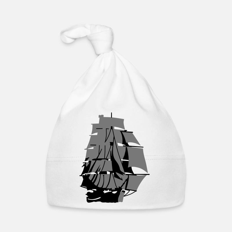 Segelschiff Baby Bio-Mütze