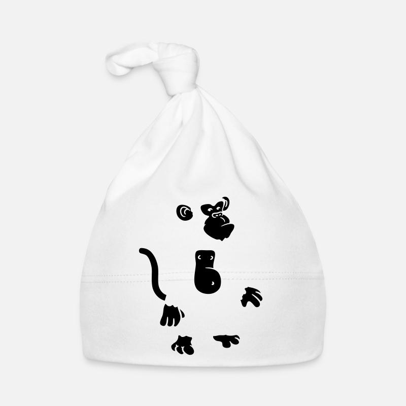Conception de singe cool Bonnet bio Bébé