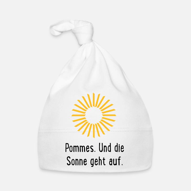 Pommes Frites Baby Bio-Mütze